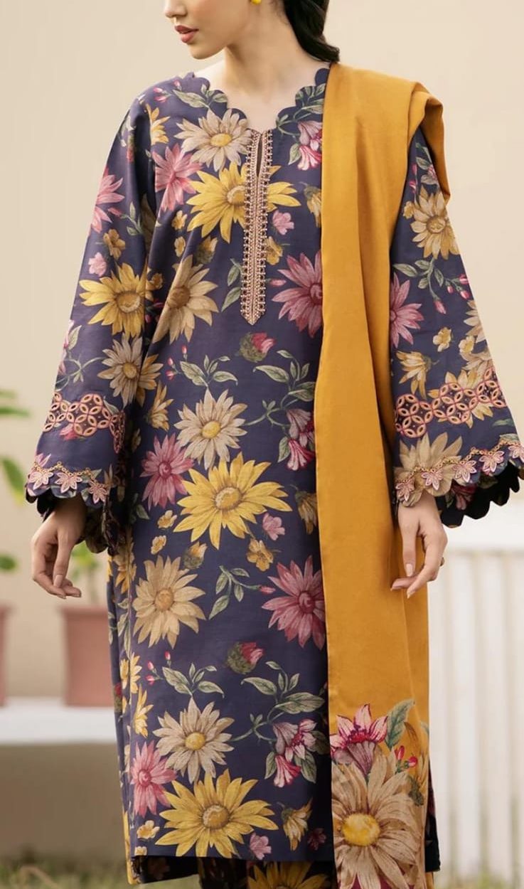 Charizma Lawn Unstitch Dress