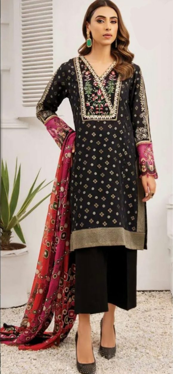 Pakistani Lawn Unstitch Dress