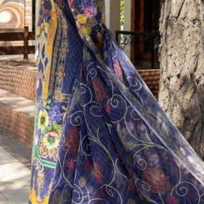 Pakistani Lawn Unstitch Dress