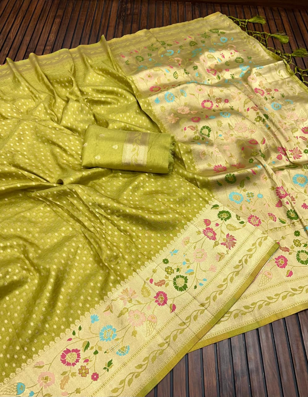 Wrap Your Self In Tradition Saree - Image 5