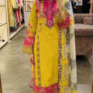 charzma lawn unstitch dress
